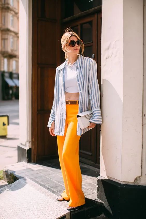 穿蓝色永不过时的高级感,意式轻奢风的高级感蓝色