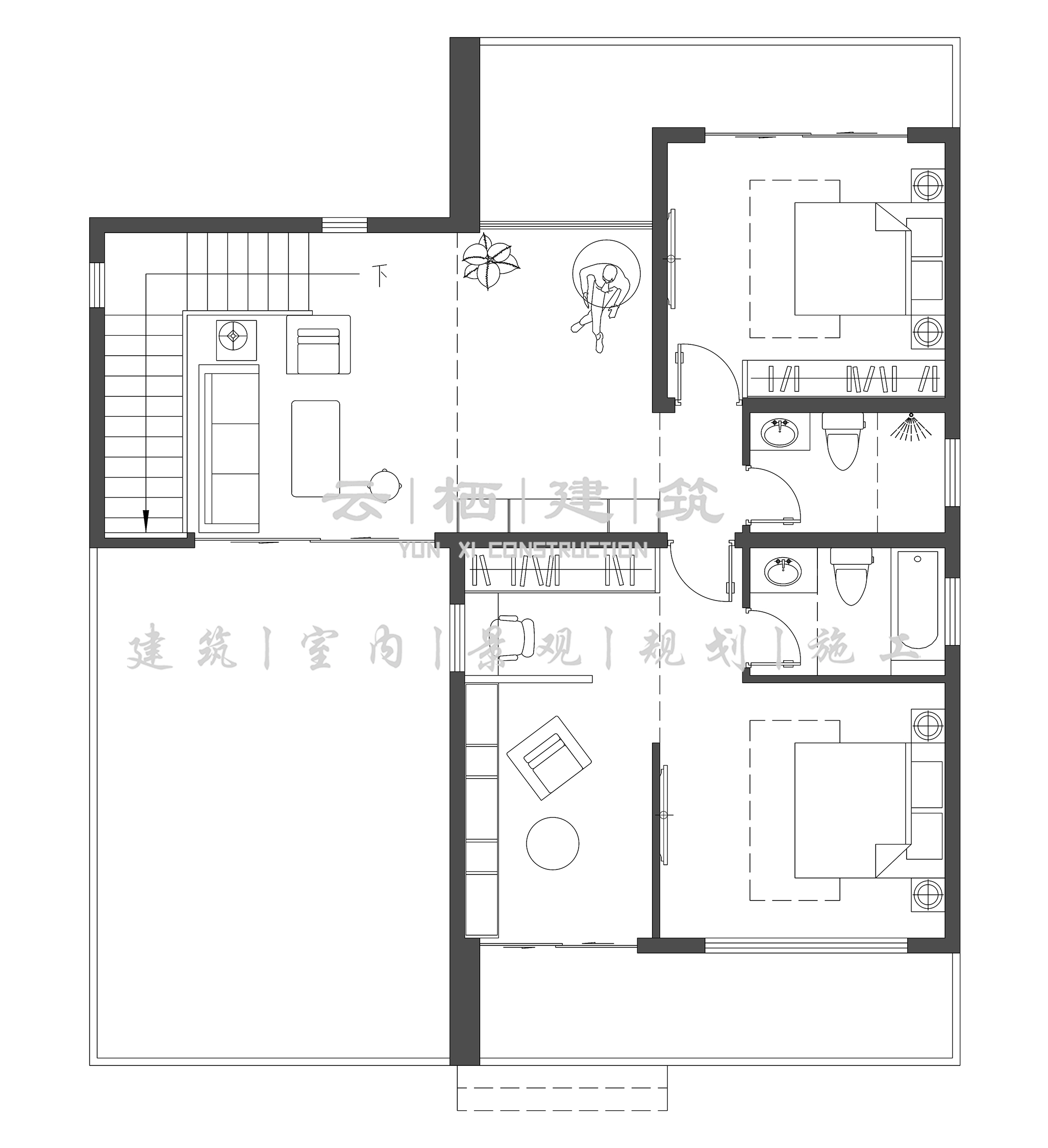 三亚独栋简约二层小别墅,海南三亚农村自建房别墅设计
