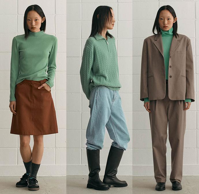 韩系秋冬新款穿搭,每日穿搭分享韩系新款秋冬