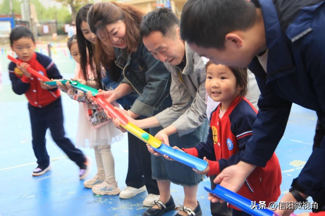 信阳百花幼儿园运动会,文华幼儿园第五届春季亲子运动会
