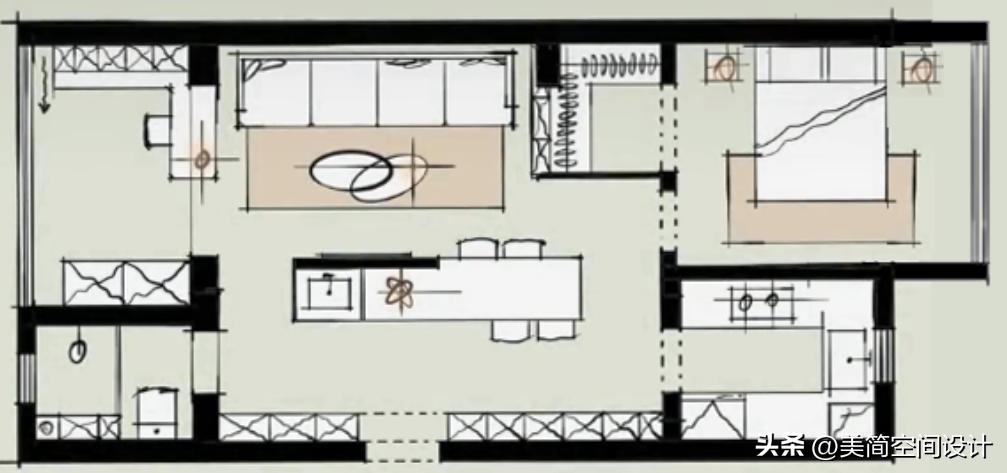 大门在房子后面的庭院怎么设计,进门是墙的玄关怎么做好看
