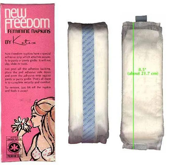 卫生巾历史80年代,卫生巾历史记录