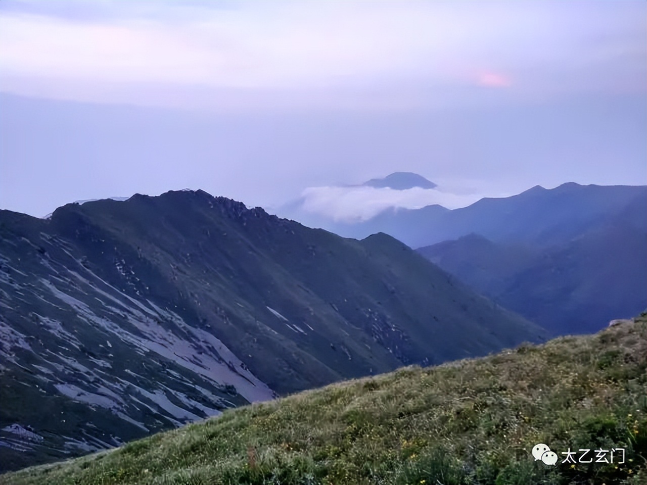 小五台山金莲花坡,小五台金莲花