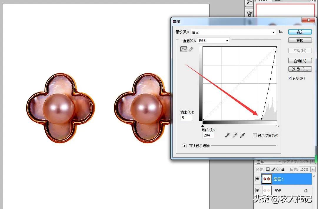 ps白底图怎么调整大小快捷键,ps中如何快速给复杂图片换底色