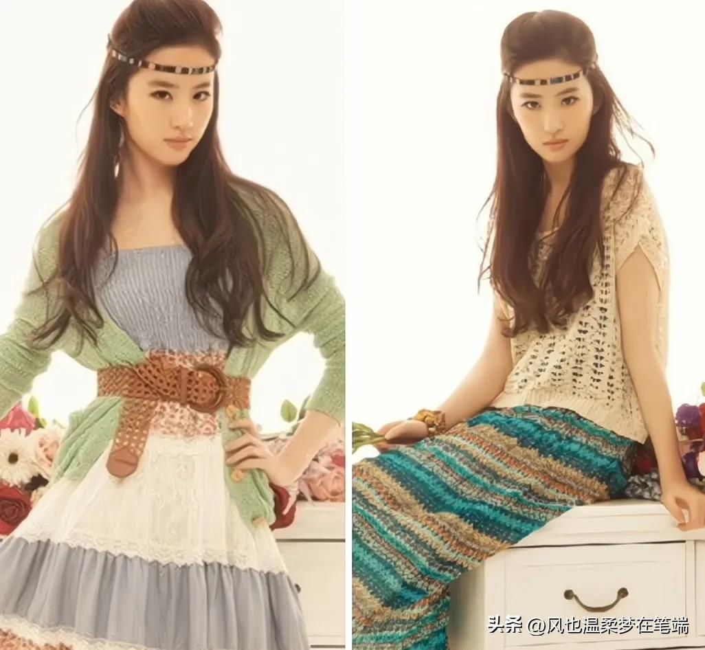 刘亦菲大s同框,刘亦菲和现在明星古装对比