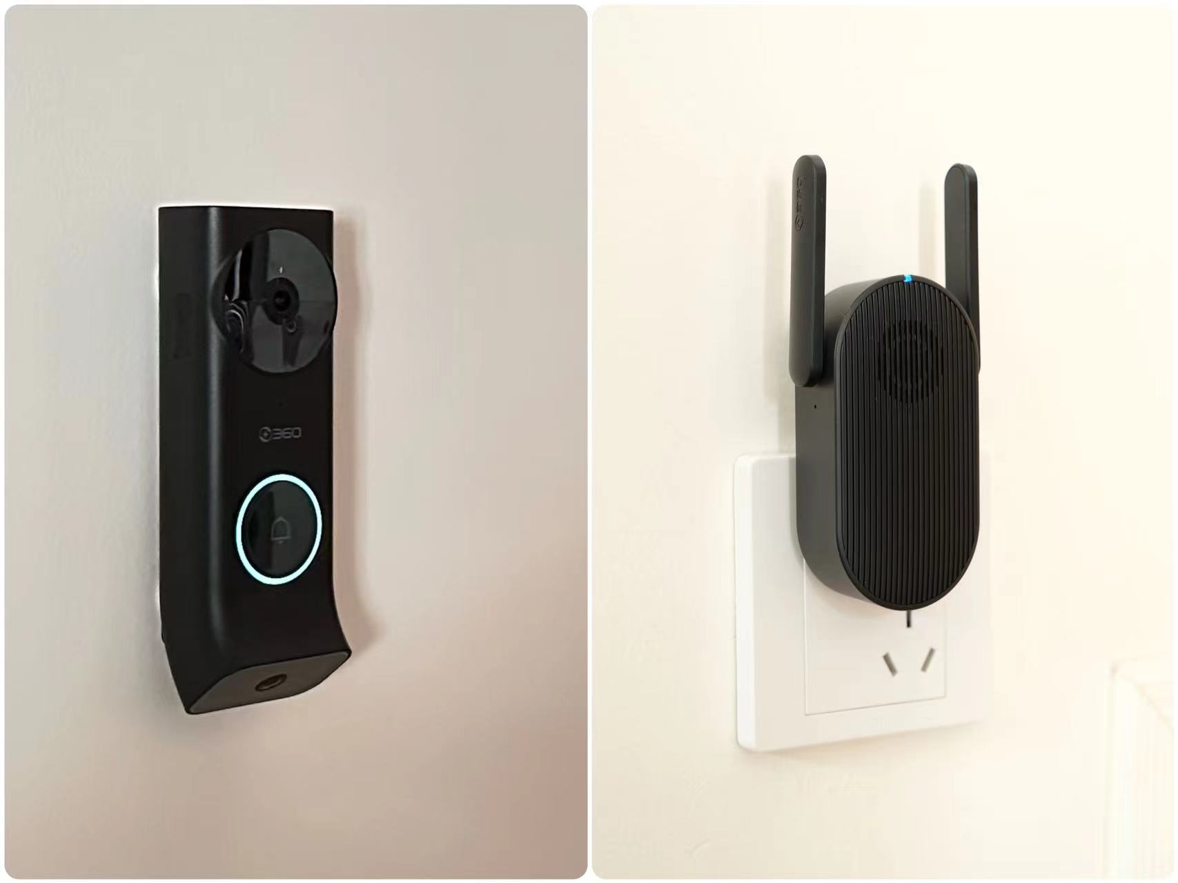 80岁以上老人家里安装关怀门铃,分体感应门铃看护小孩老人