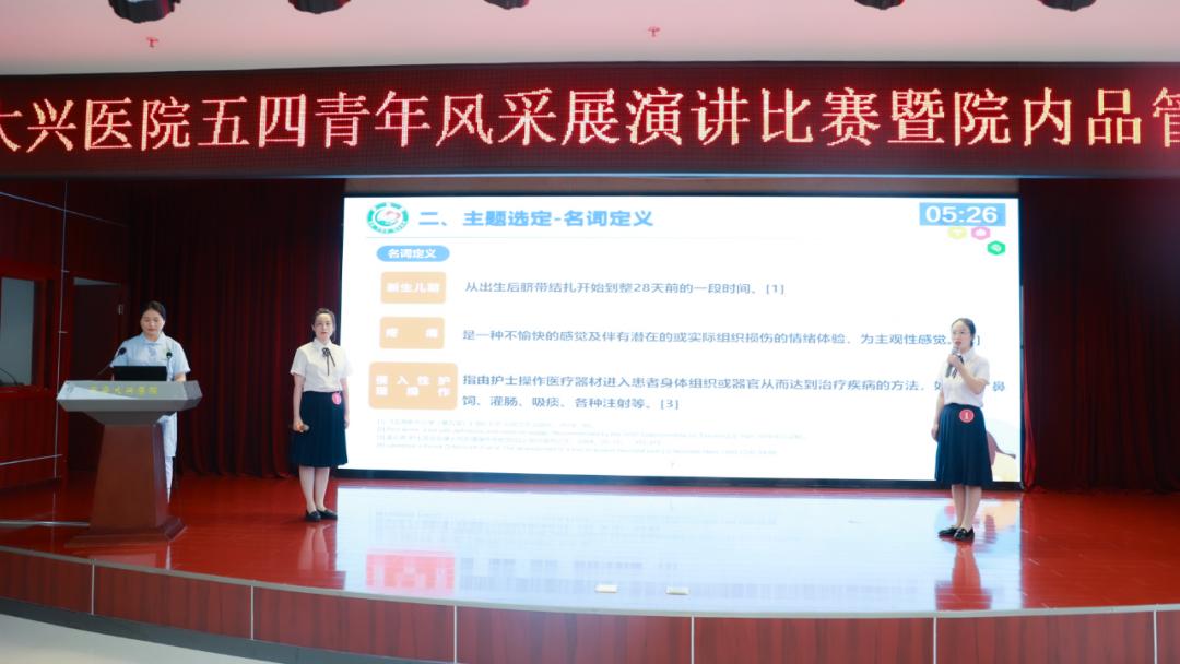 做“出圈”闪光青年！西安大兴医院举办“五四青年风采展”演讲赛