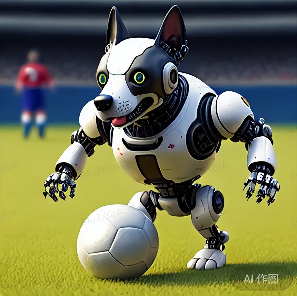 会踢球的机器人派斯,会踢球的都看得出梅西厉害