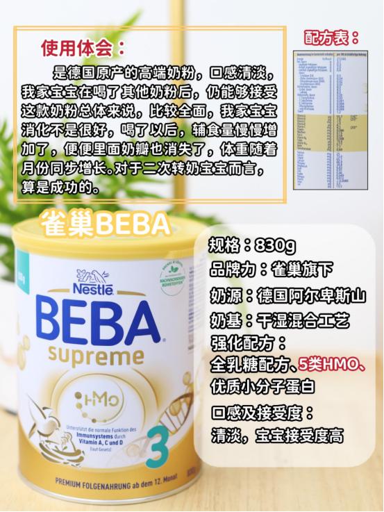 进口奶源最好的奶粉排行榜,最接近母乳的国外品牌奶粉排行