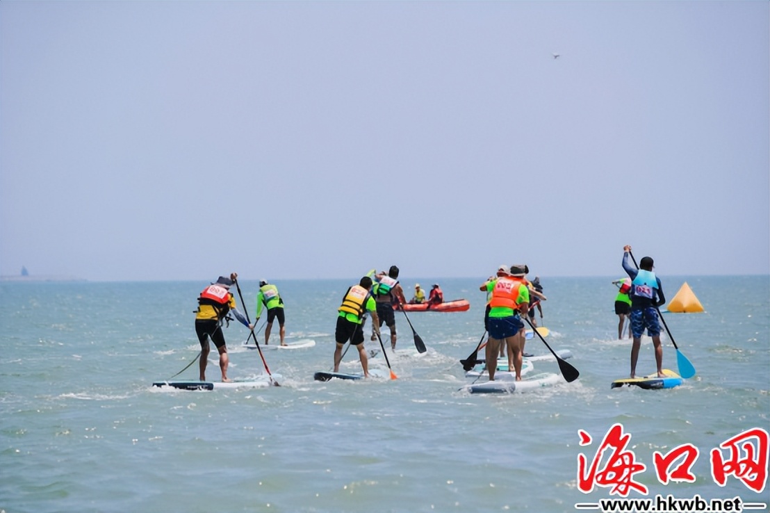 “热力滨海扬帆远航”水上嗨玩挑战赛在海口开赛[组图]