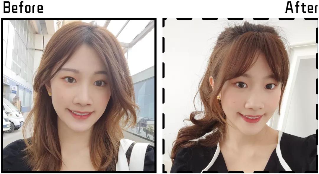 刘海长长的尴尬期如何度过,刘海尴尬期怎么弄好看女生