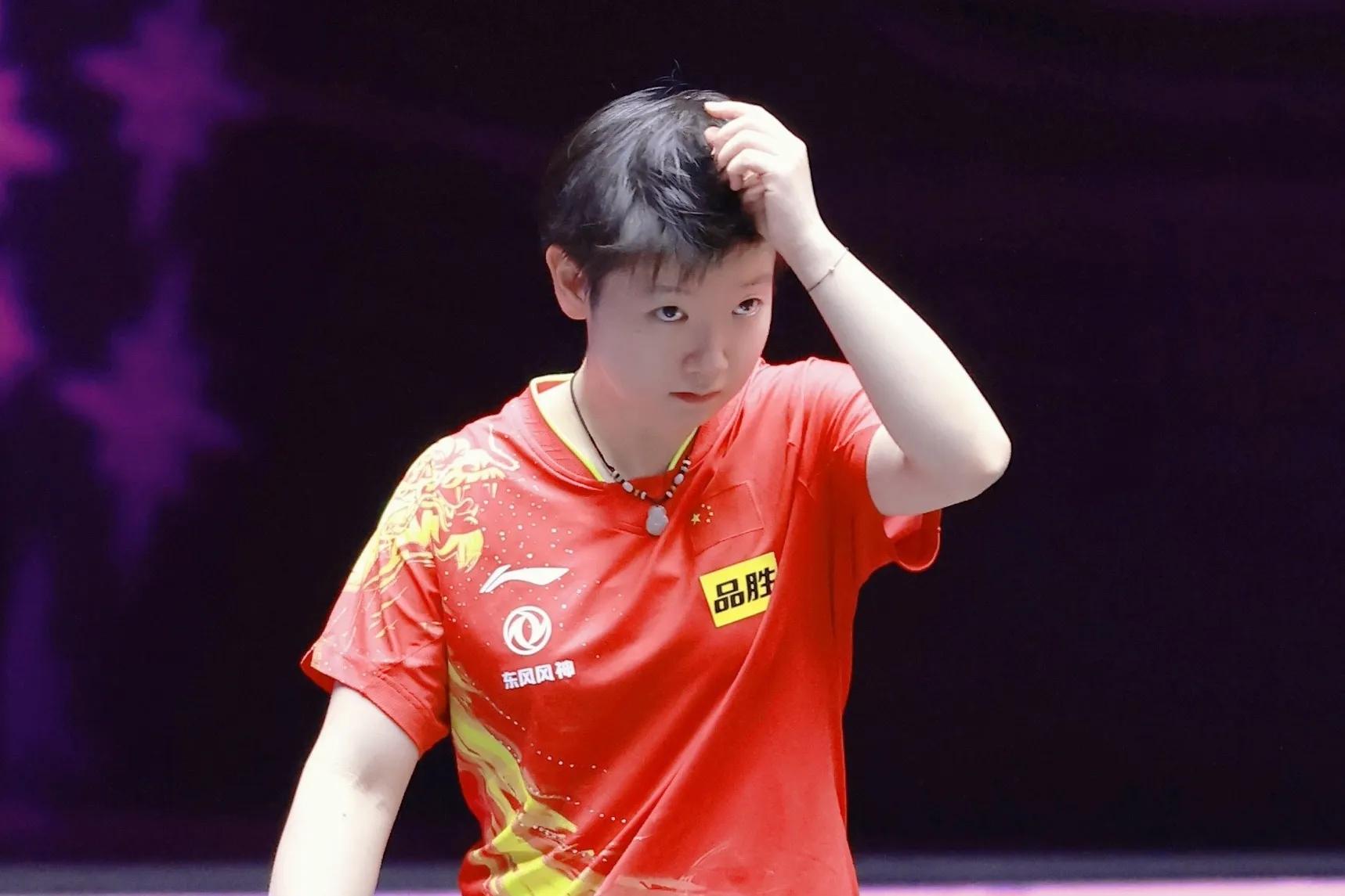 孙颖莎为什么输给陈梦了,孙颖莎爆冷输球樊振东受影响