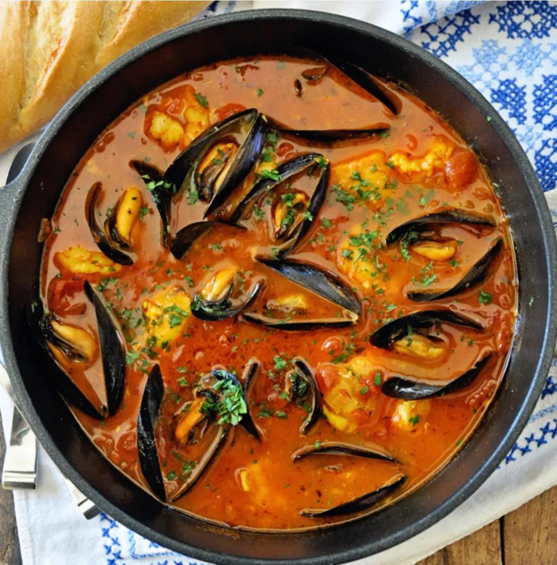 西班牙海鲜料理,西班牙海鲜烩饭英文名