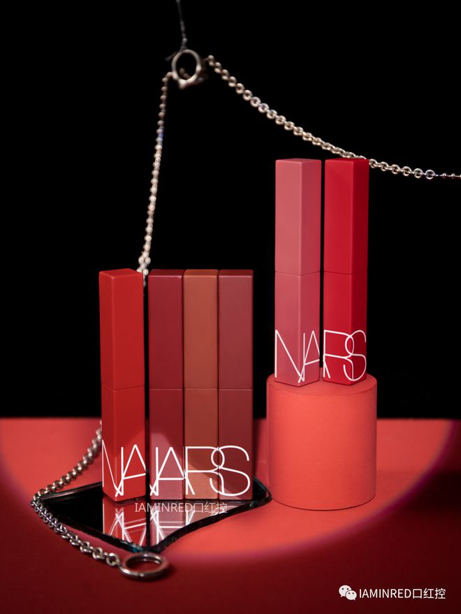 nars持色雾感细管唇膏101试色,nars细管哑光唇膏133真实试色