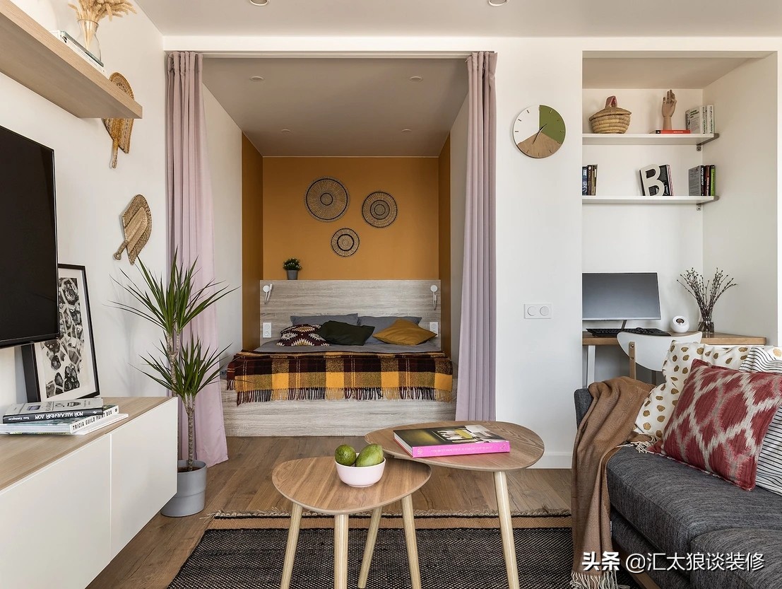 都是小户型都是简装，我家装完像出租房，她家却有气质多了，佩服