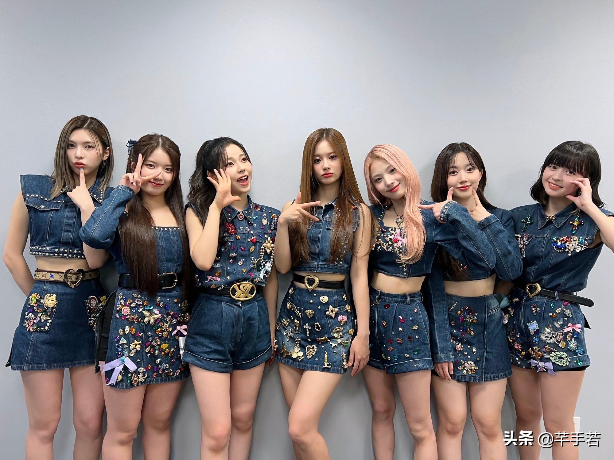 jyp新女团nmixx成员宣传,jyp新女团签售切屏