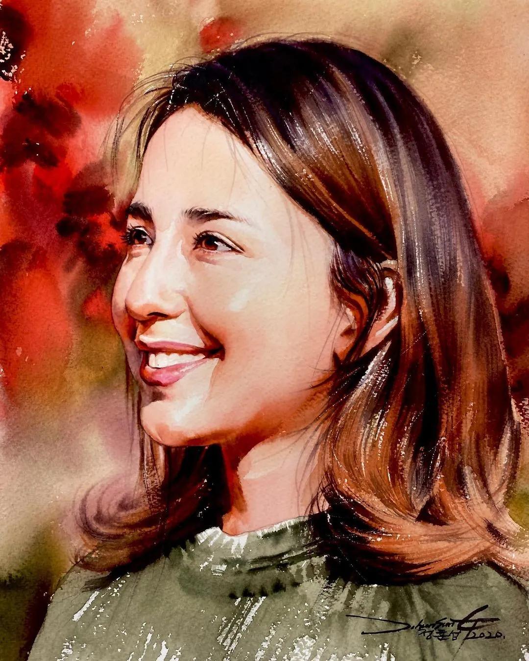 美得让人窒息的水彩,超级惊艳的水彩