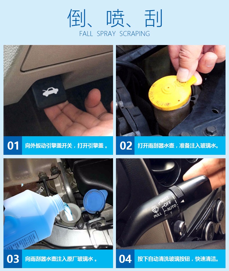 涨知识:汽车所用的玻璃水,为什么是蓝色的?