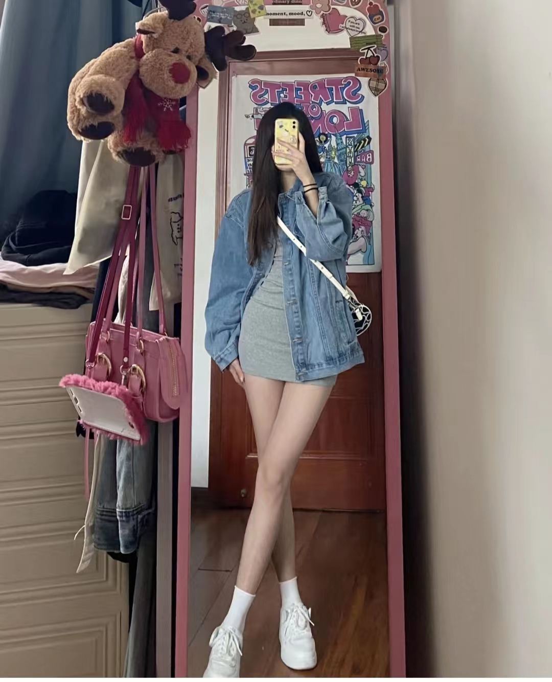 牛仔外套的最佳搭配小版型,牛仔外套怎么穿好看又时尚