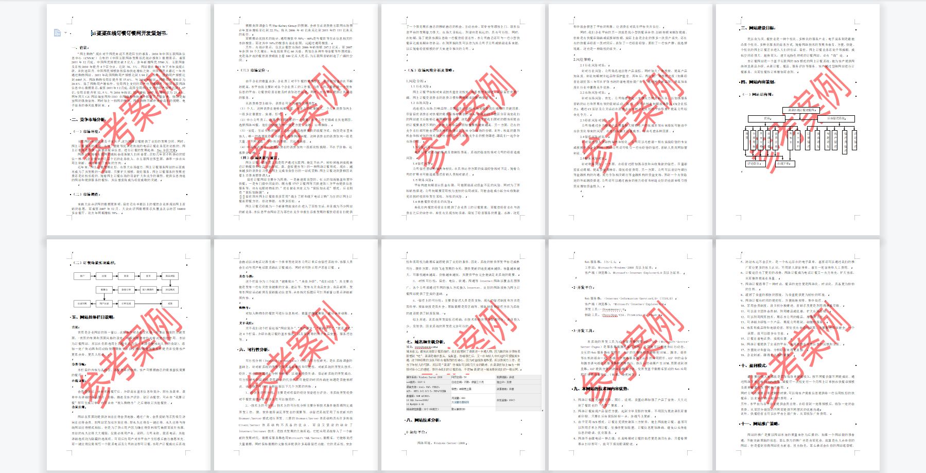 网络创业项目计划书,网络项目策划书范文