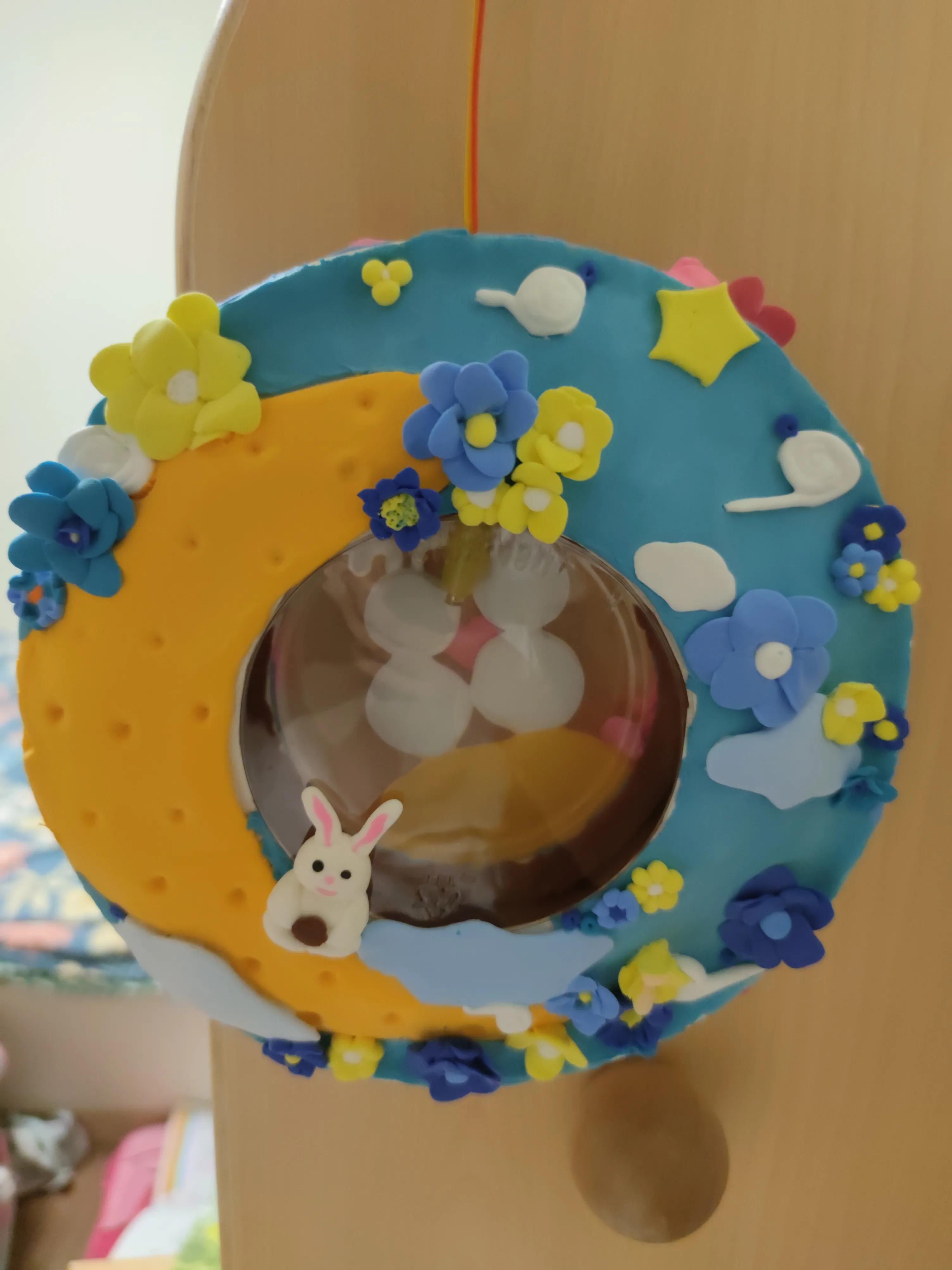 做中秋节手提灯笼,提着灯笼去赏月手工制作