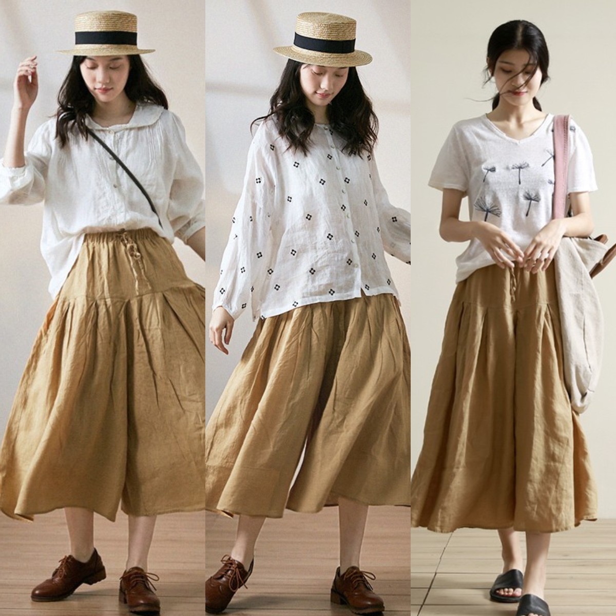 40岁女人不差钱，推荐试试这4条“半身裙”，舒适显瘦还洋气