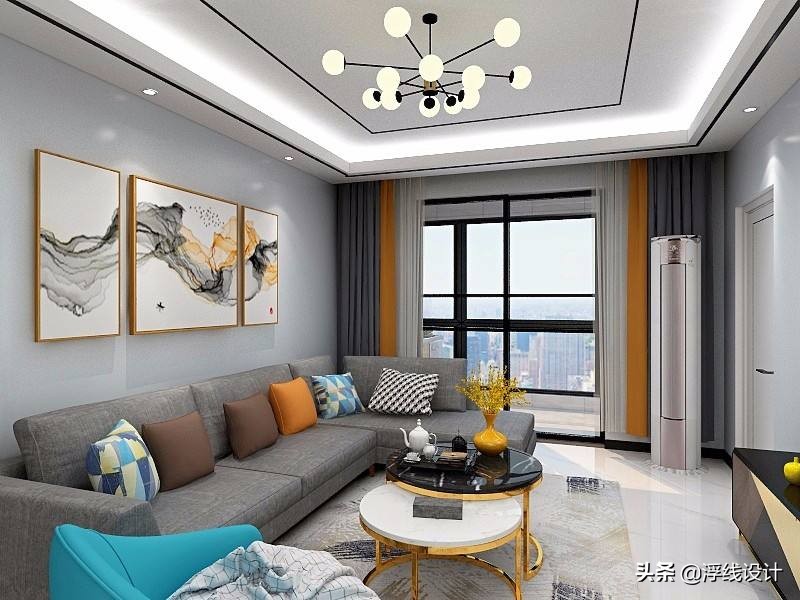 现在装修客厅灯饰最新风格,现代家装客厅灯饰怎么搭配