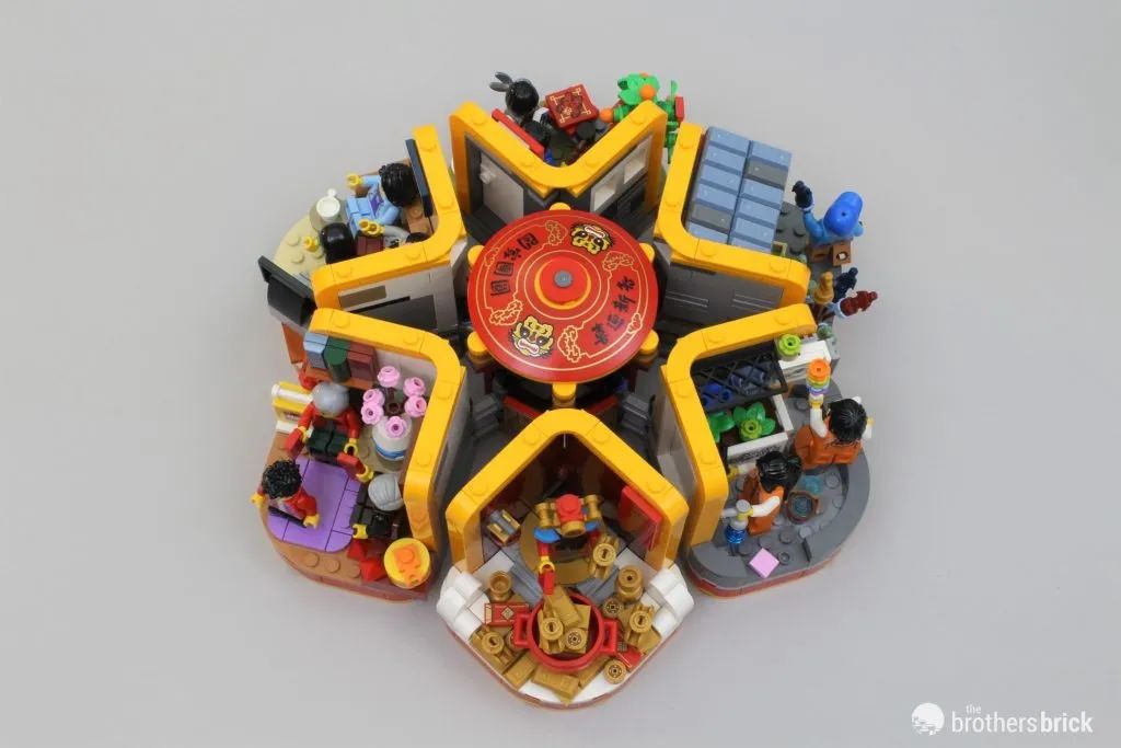 乐高80108,乐高新春80113乐满楼测评