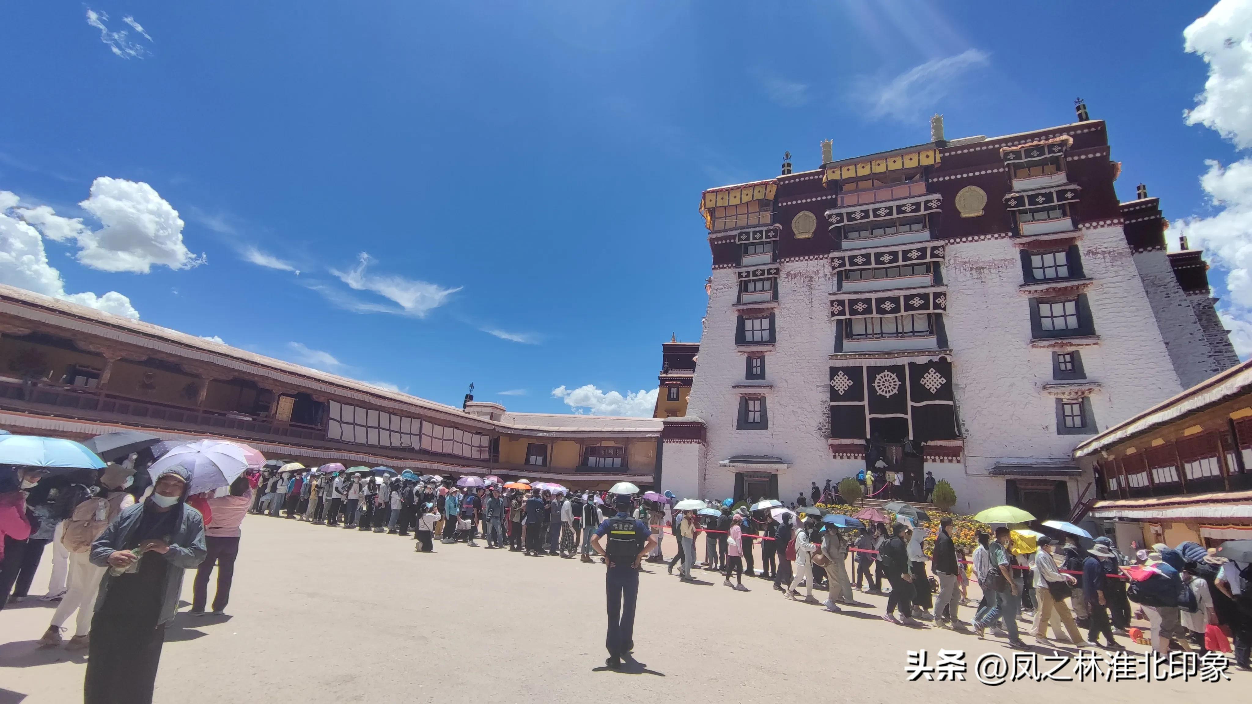 走进布达拉宫旅行记,西藏之旅之布达拉宫