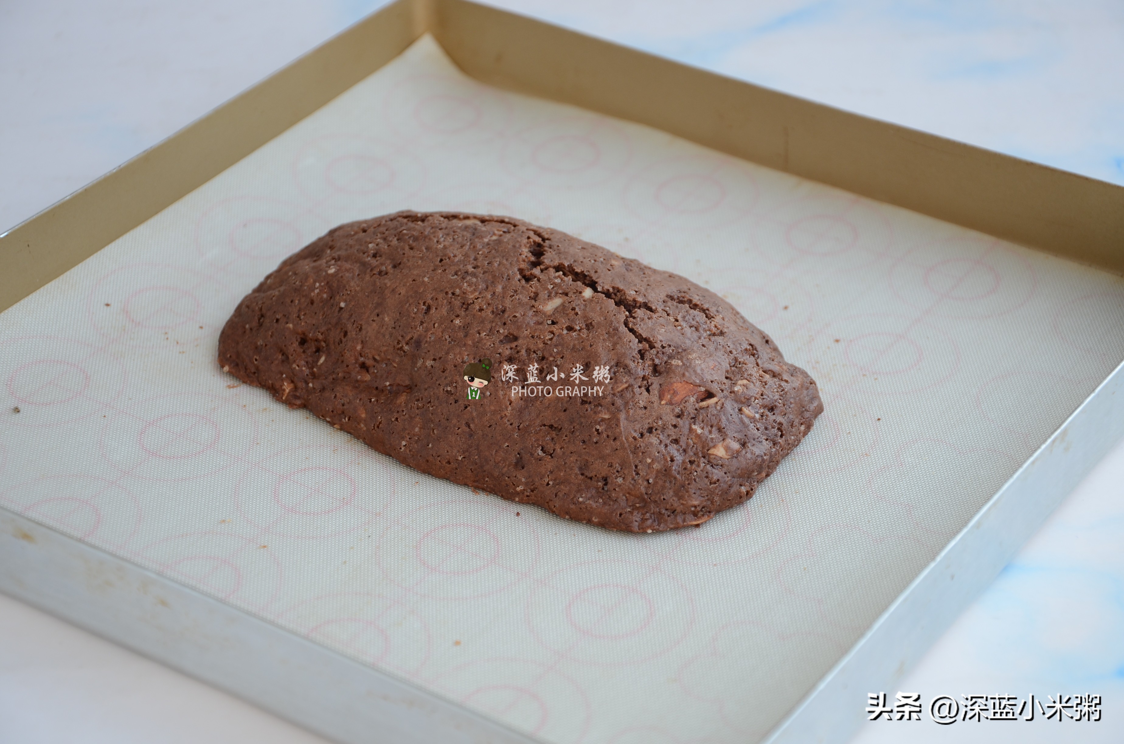 可可脆片杏仁饼,意大利脆饼无油无糖