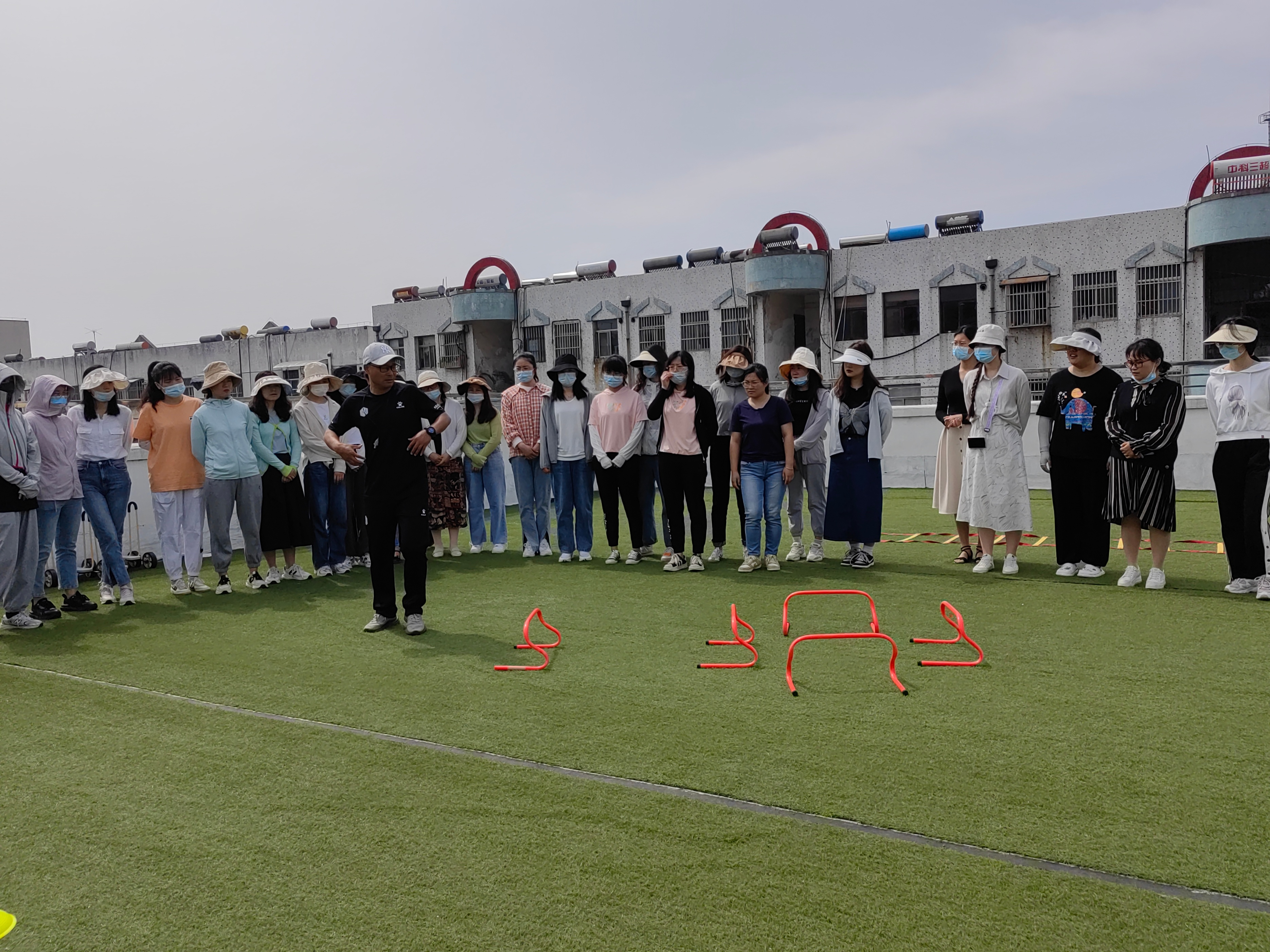 幼儿园教师足球培训活动,来安示范幼儿园大二班