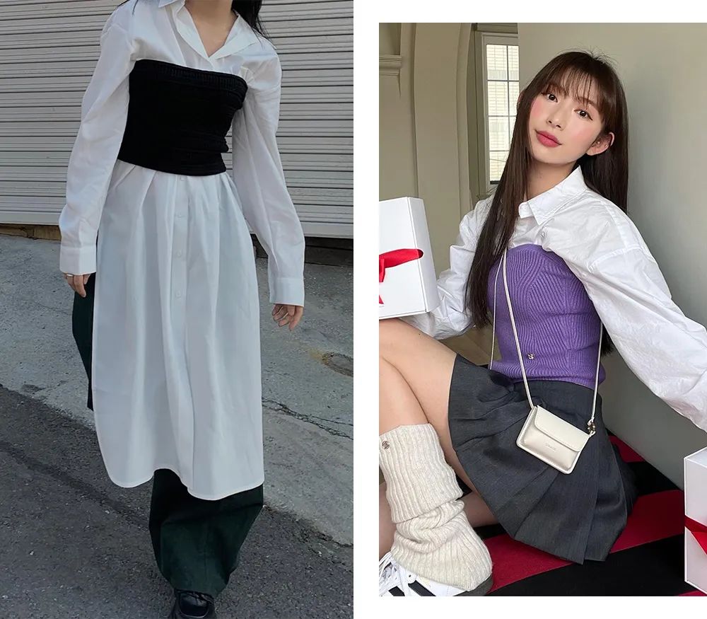 洋气时髦吊带针织,日系温柔风宽松慵懒新款针织