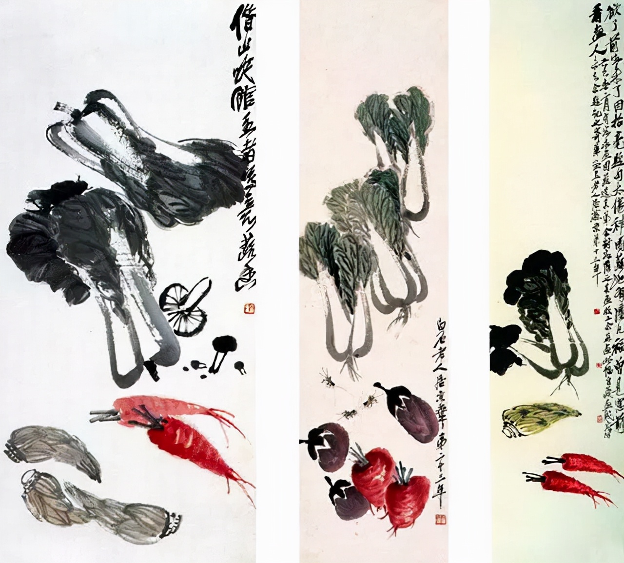 齐白石中国画艺术鉴赏,中国画齐白石作品