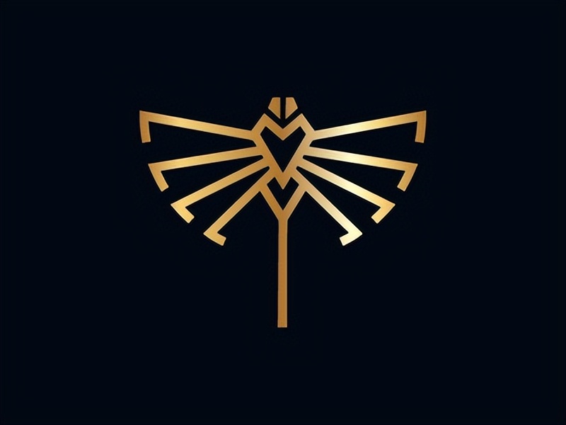 创意蜻蜓标志设计,多款国际范logo设计集锦