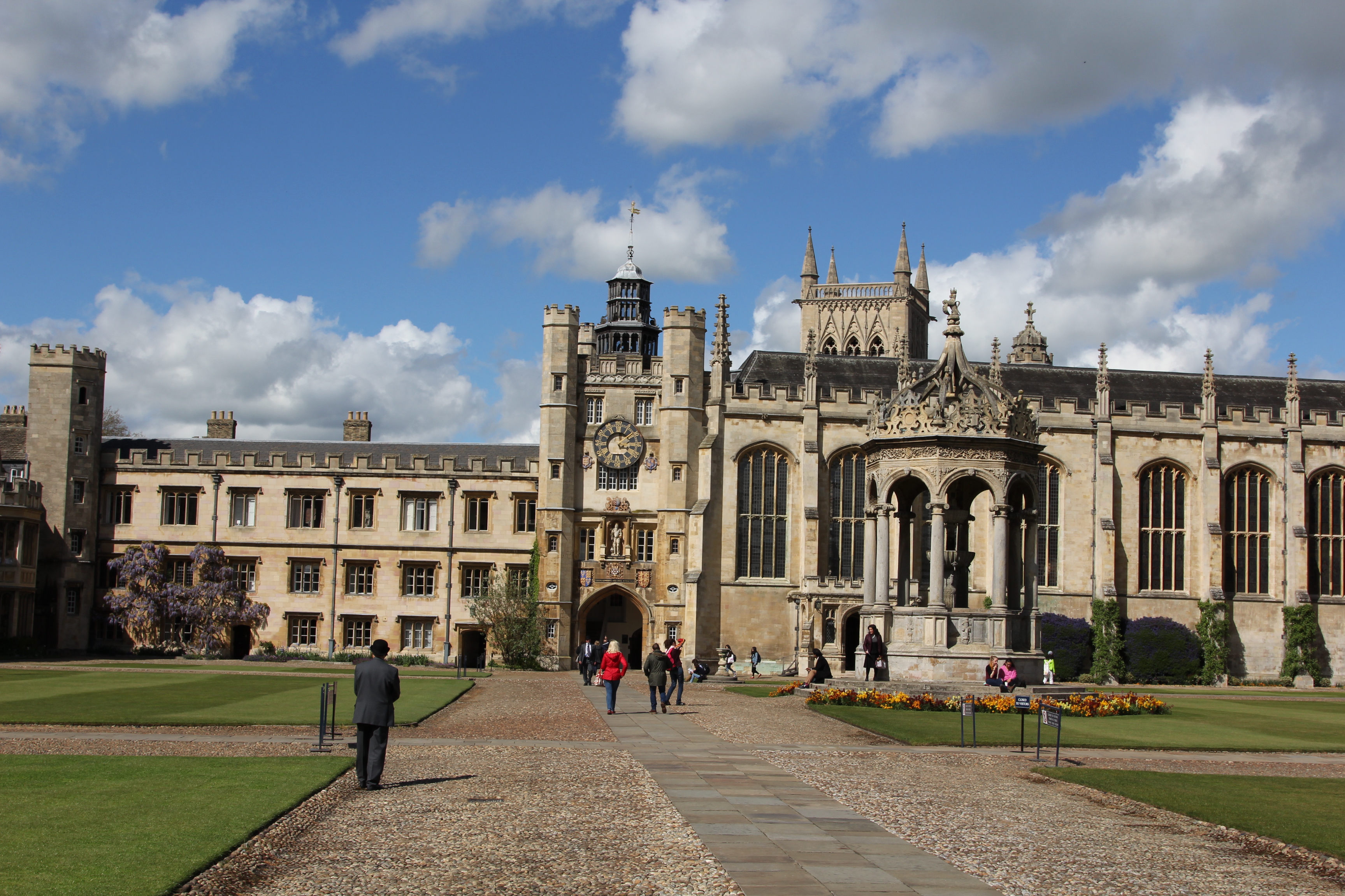 剑桥大学三一学院苹果,访清华学子