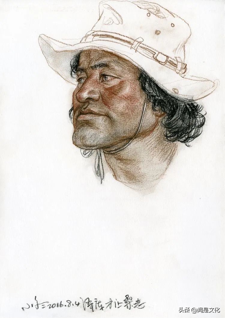 天津美院教授于小冬速写,于小冬美院速写图文