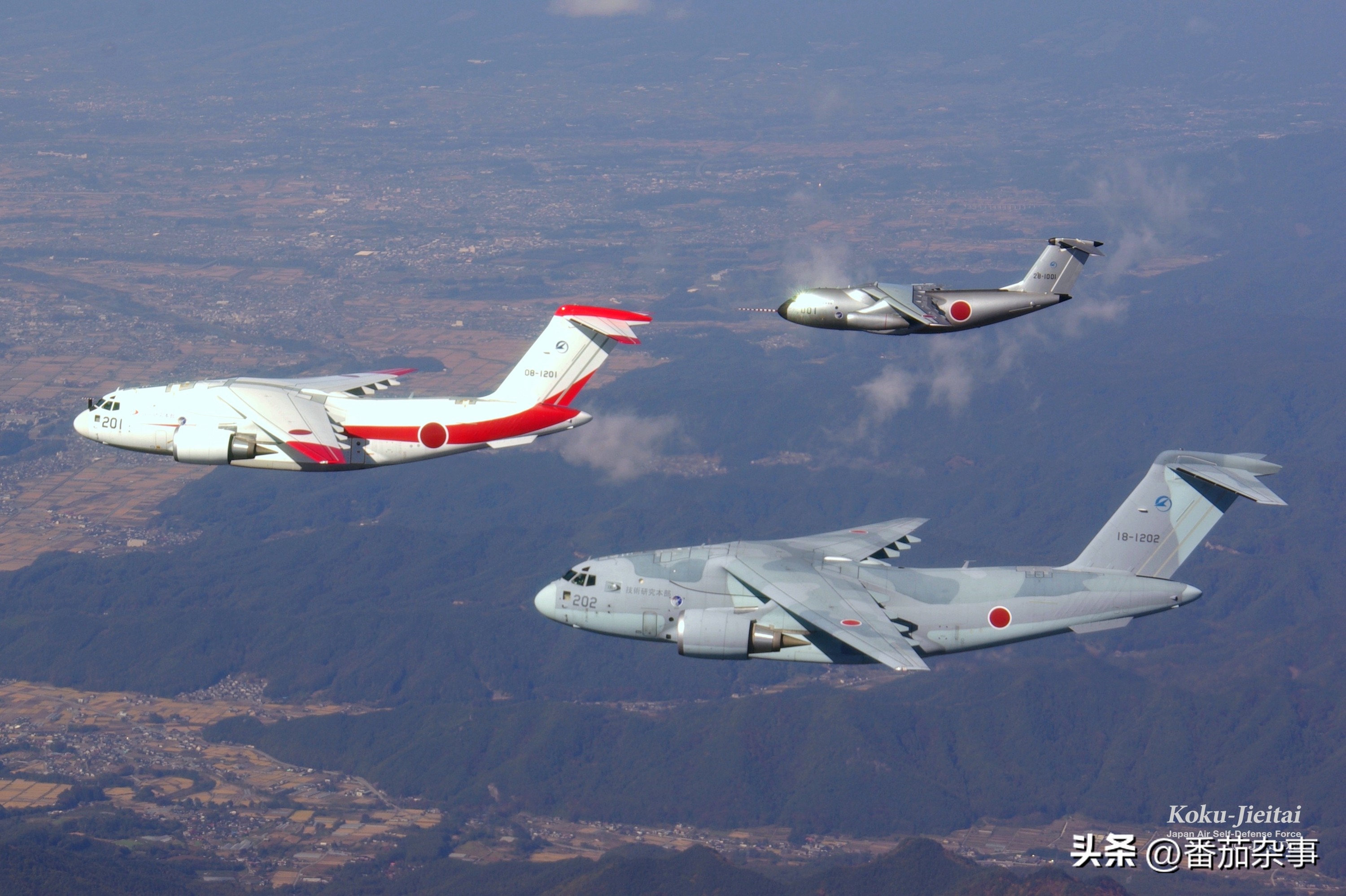 空中自卫队的C-2运输机