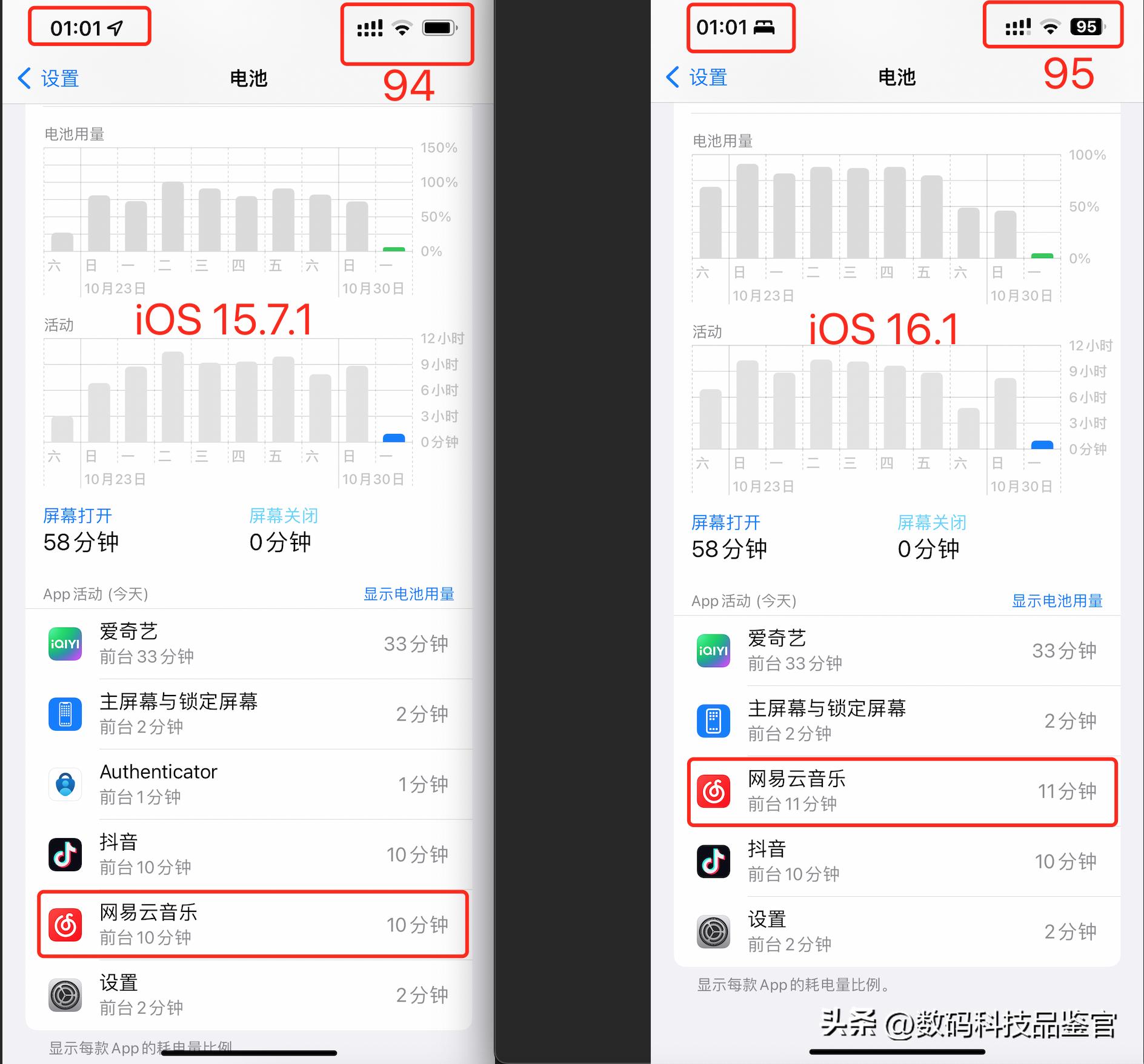 ios15.7ios16.2续航,ios16.5.1续航和信号怎么样