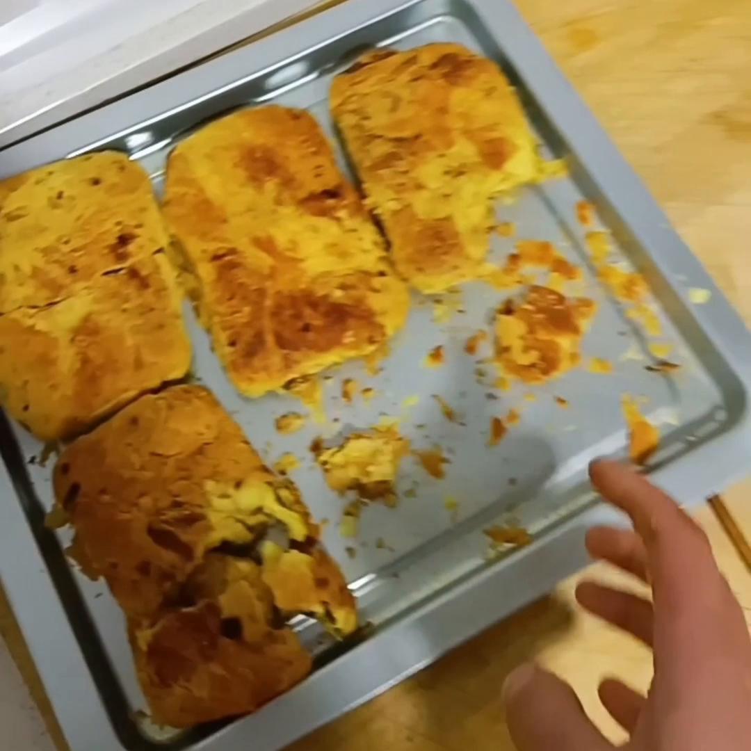 红糖桃酥教程,红糖酥饼红糖怎么裹