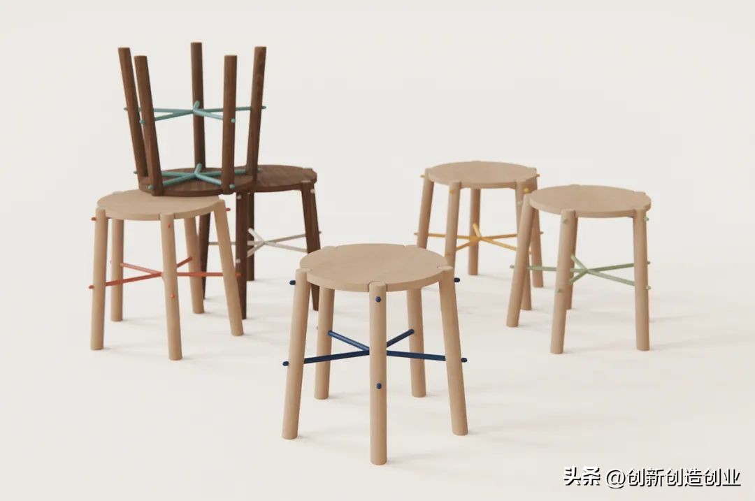 创意设计凳子草图,设计款凳子
