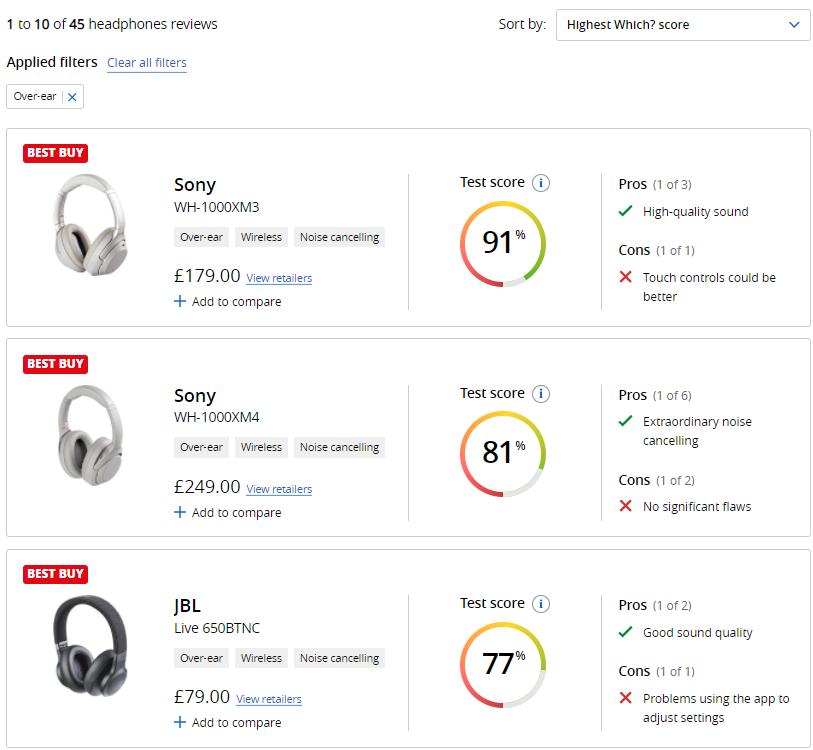 英国测评,英国耳机排名