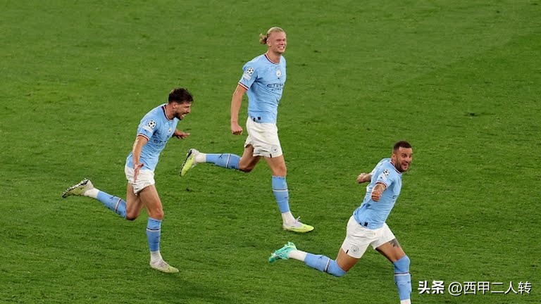 欧洲冠军联赛8强,22-23赛季曼城三冠王