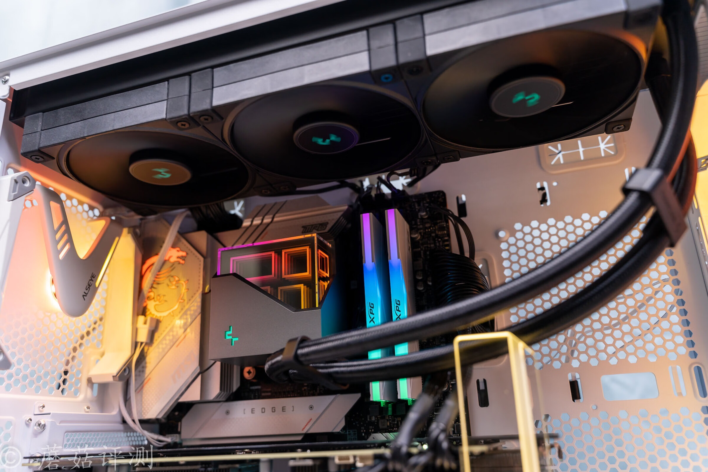 九州风神冰魔方360cpu水冷散热器,九州风神冰魔方360一体式水冷