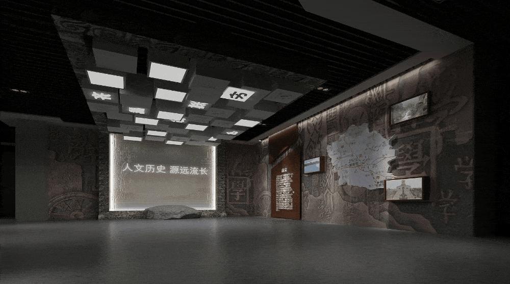 博物馆展厅设计方案及效果图,博物馆展厅布局设计方案