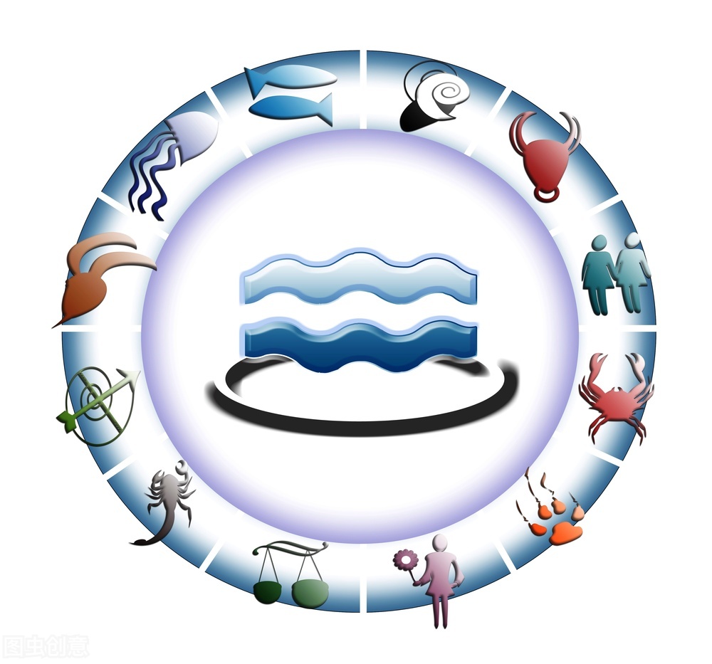 十二星座的符号,手帐十二星座符号