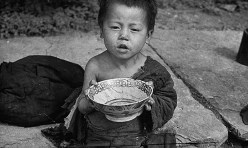 1942河南饥荒真实事件,1942河南饥荒真实历史图片