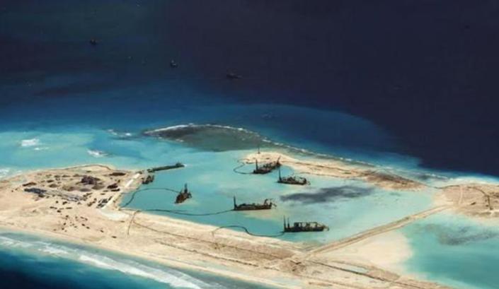 美济岛怎么成为南沙最大岛,南沙群岛美济岛