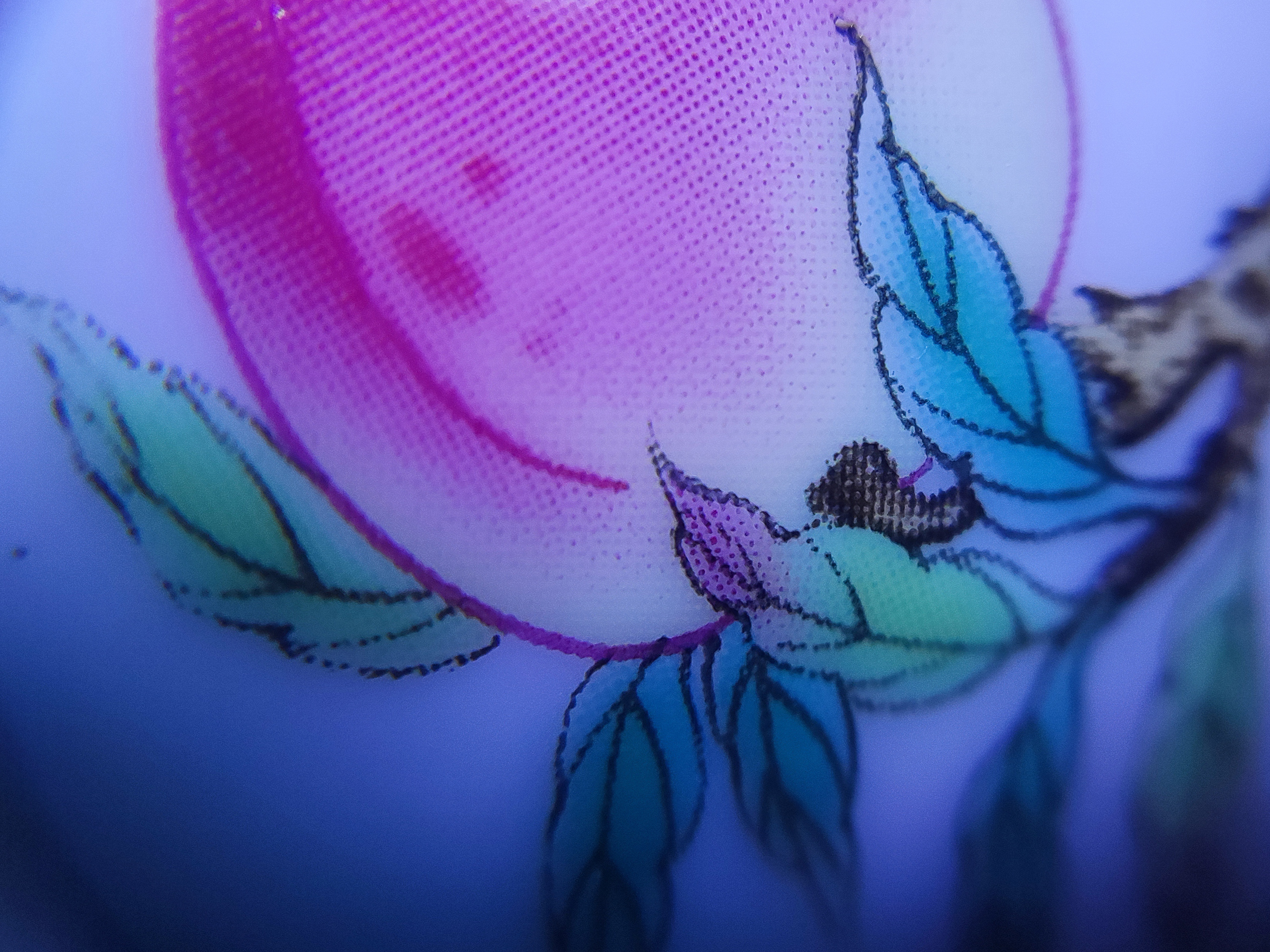 瓷器贴花和手工画区别,瓷器手工跟贴花的区别