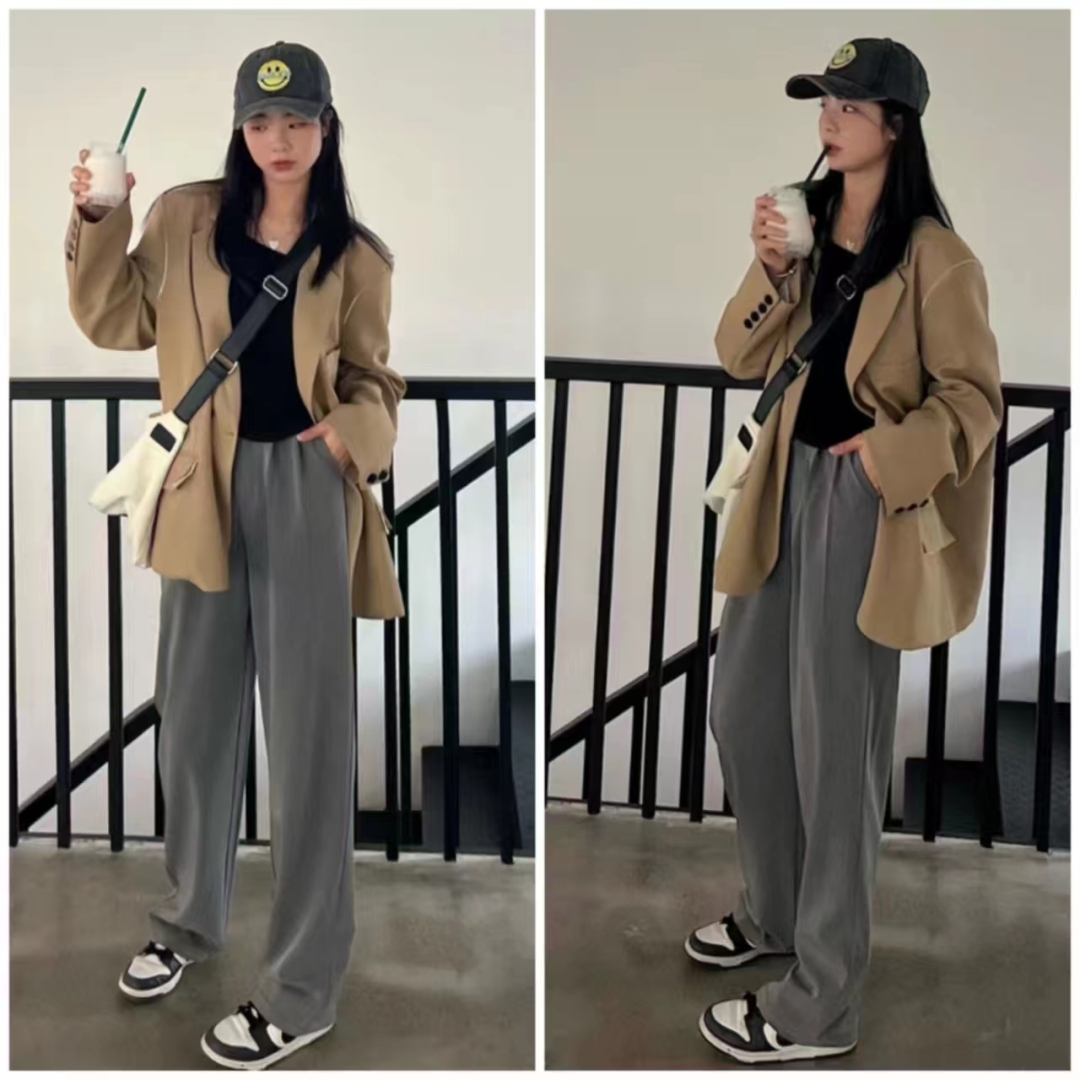 男士卡其色西装配什么裤子好看,卡其色裤子可否搭奶黄色西装