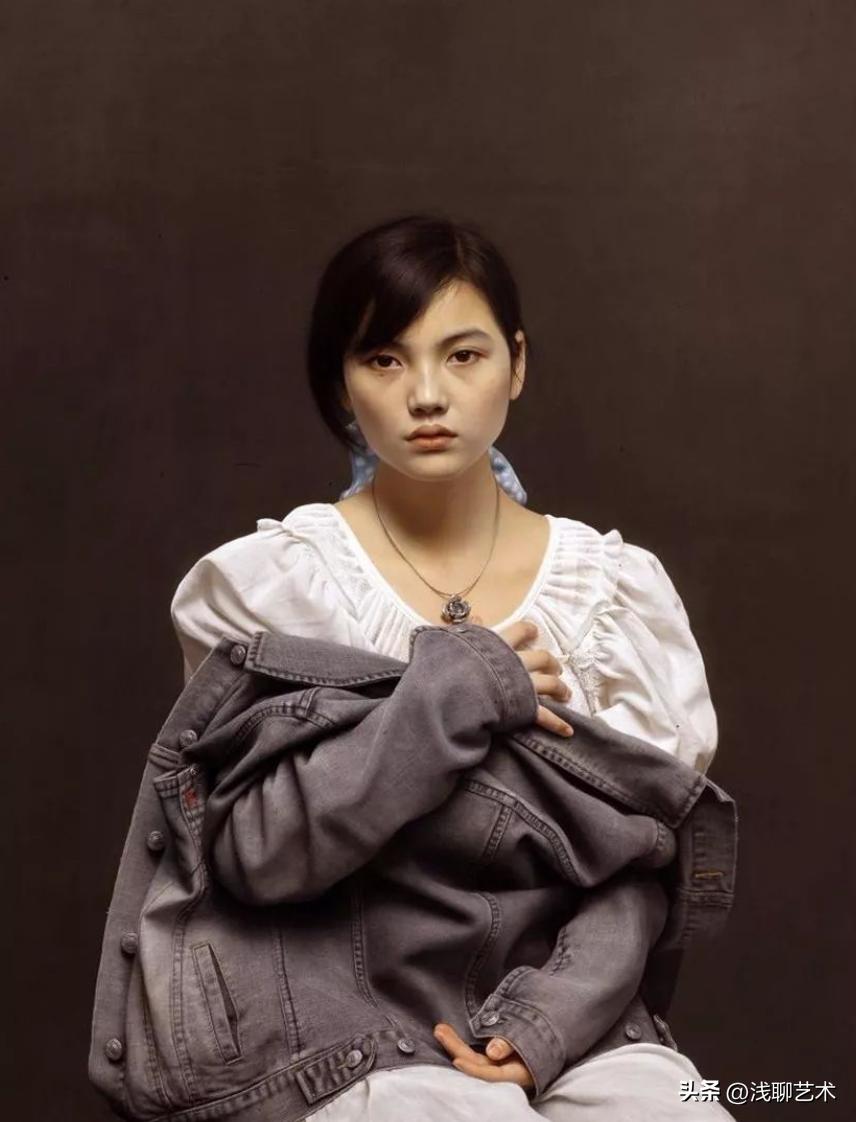 写实派人物画欣赏,超写实主义绘画国内的画家